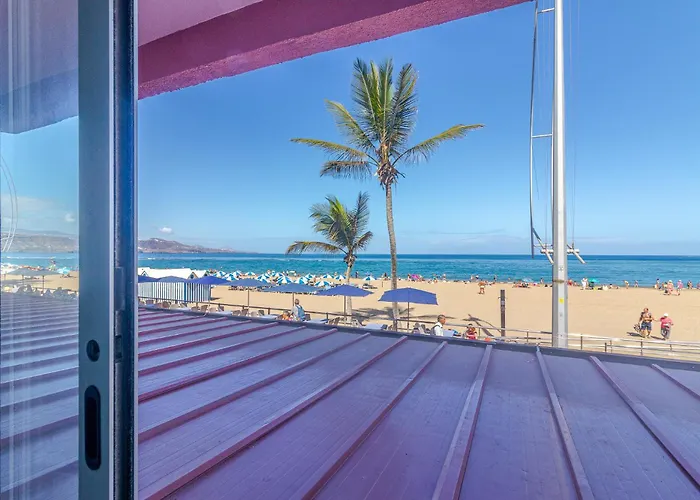 Oceanfront Flat I By Canary365 Daire